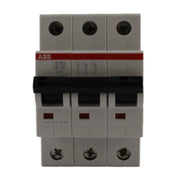 Interruttore magnetotermico 3 poli 3 moduli 16A curva B 6kA ABB