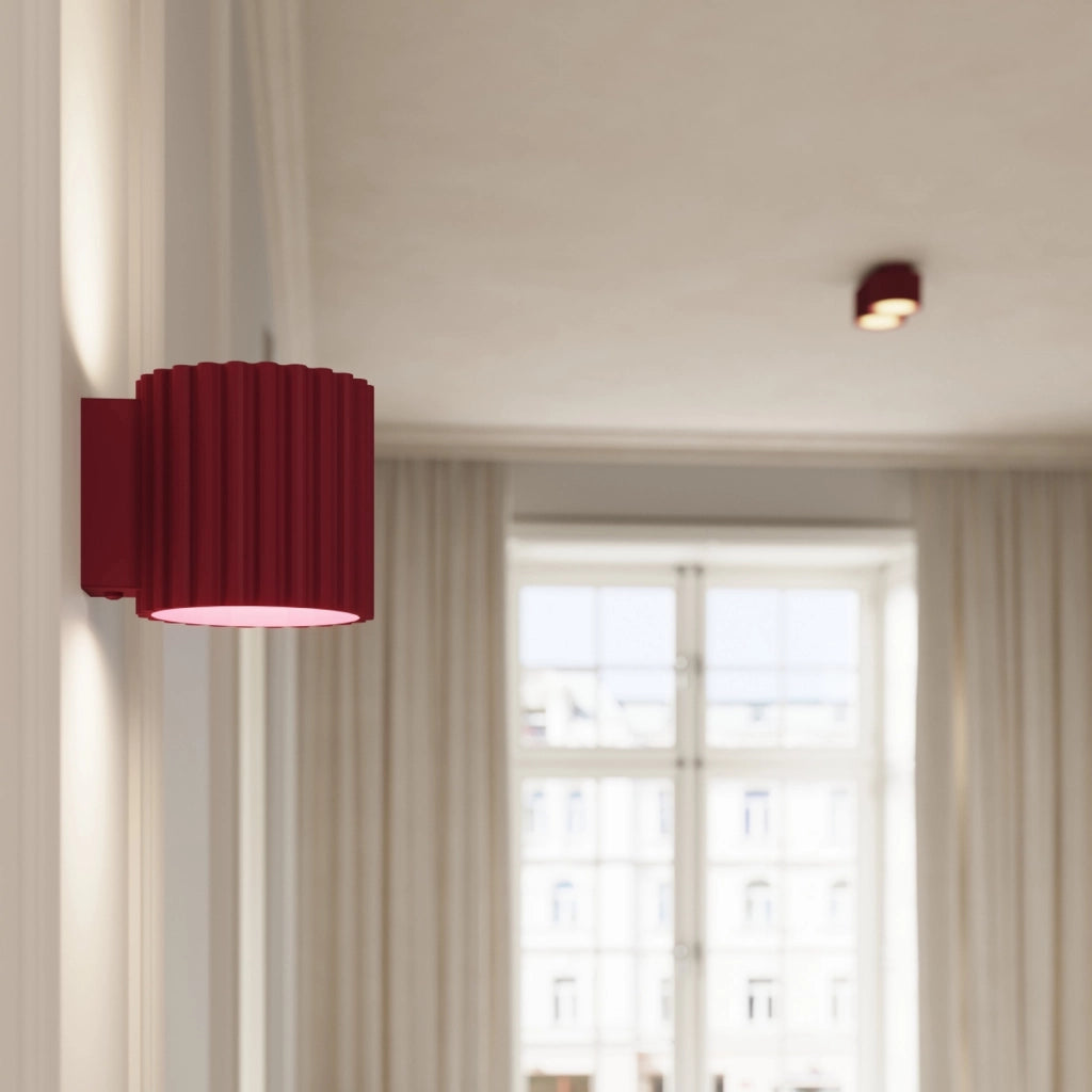 Lampada da soffitto AURA 2 bordeaux Gx53