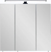 Specchio a muro 76-II Quickset 374 materiale di finitura eucalipto Ribbeck orizzontale NB 70x75x20 cm