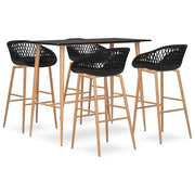 Set da Bar 5 pz Nero cod mxl 13630