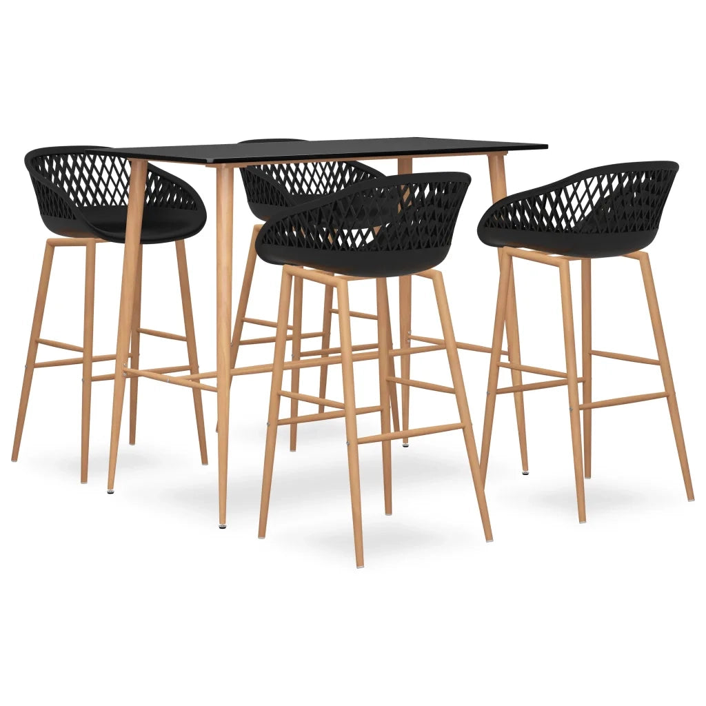 Set da Bar 5 pz Nero cod mxl 13630