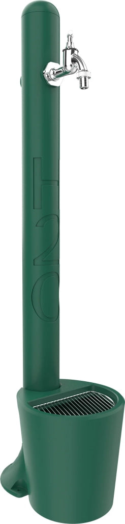 Fontana da Esterno con Rubinetto e Cestello Arkema H2O Verde