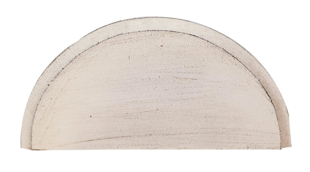 Biscottini Mensola a muro in legno finitura bianco anticato RIGHE Made in Italy Offerta