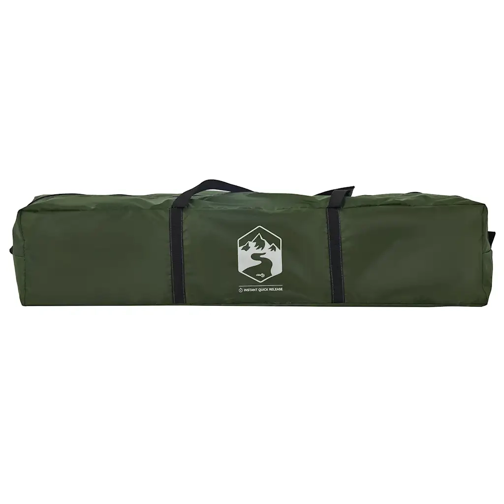 Tenda a Cupola da Campeggio 4 Persone Verde a Rilascio Rapido 4004181