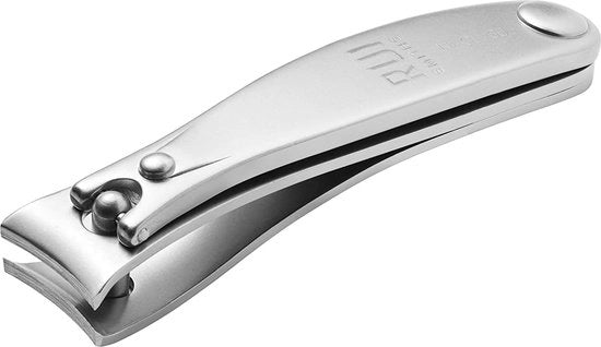 Naghettrice Professionale | Trimmer Manicure Pedicure in Acciaio Inossidabile, Lame Curva, Formato da Viaggio, 6 cm di Lunghezza, Fabbricato a Solingen, Germania