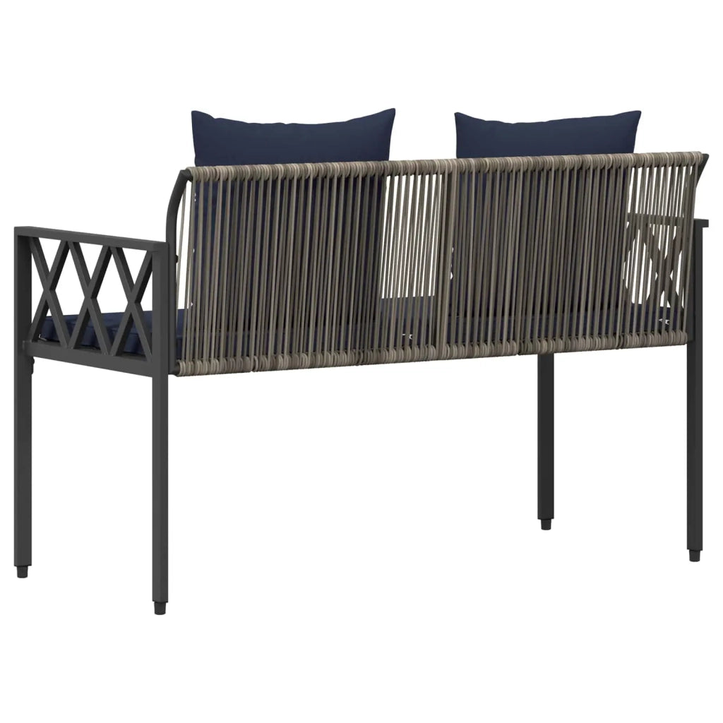 Panchine da esterno 2 -Seater 116 x 56 x 75 cm polyrattan 42025355