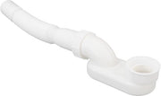 Pompa di Scarico Multifunzionale - Tubo di Scarico Adattabile - PVC 1 1/2 P Sifone - Prevenzione di Odori - Installazione Facile - Adatto per Vasche da Bagno/Doccia