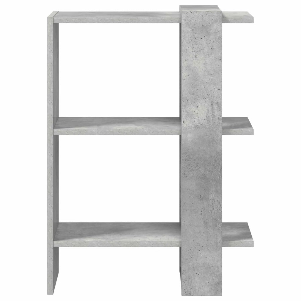 Libreria Grigio cemento 52 x 25 x 71,5 cm Legno multistrato 892402