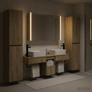Set di mobili per il bagno 6 pcs Rovere Sonoma 3407201