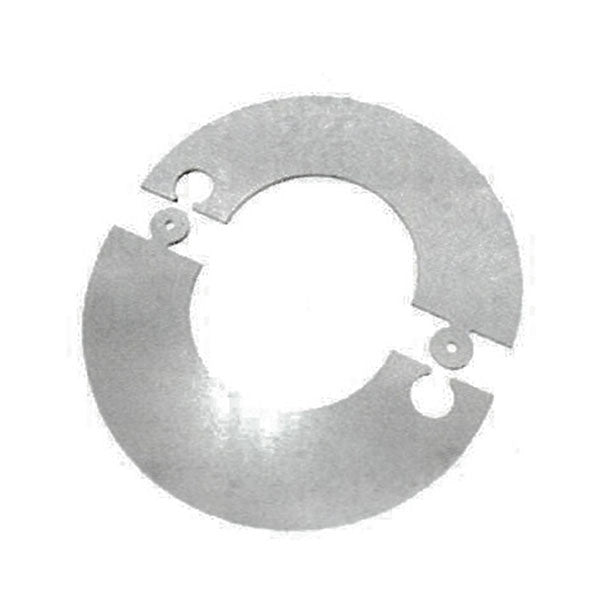 Rosone componibile canna fumaria stufa caldaia pellet acciaio inox D. 100 mm.