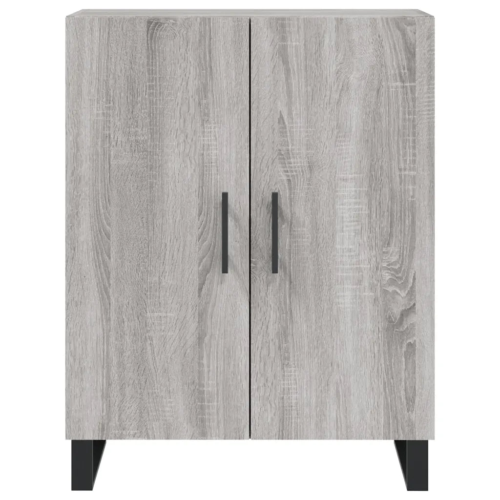 Credenza Grigio Sonoma 69,5x34x90 cm in Legno Multistrato 827754