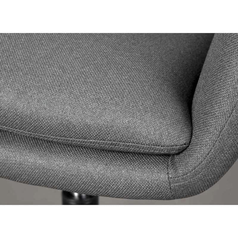 Poltrona Inter Link girevole ed elevabile con ruote grigio
