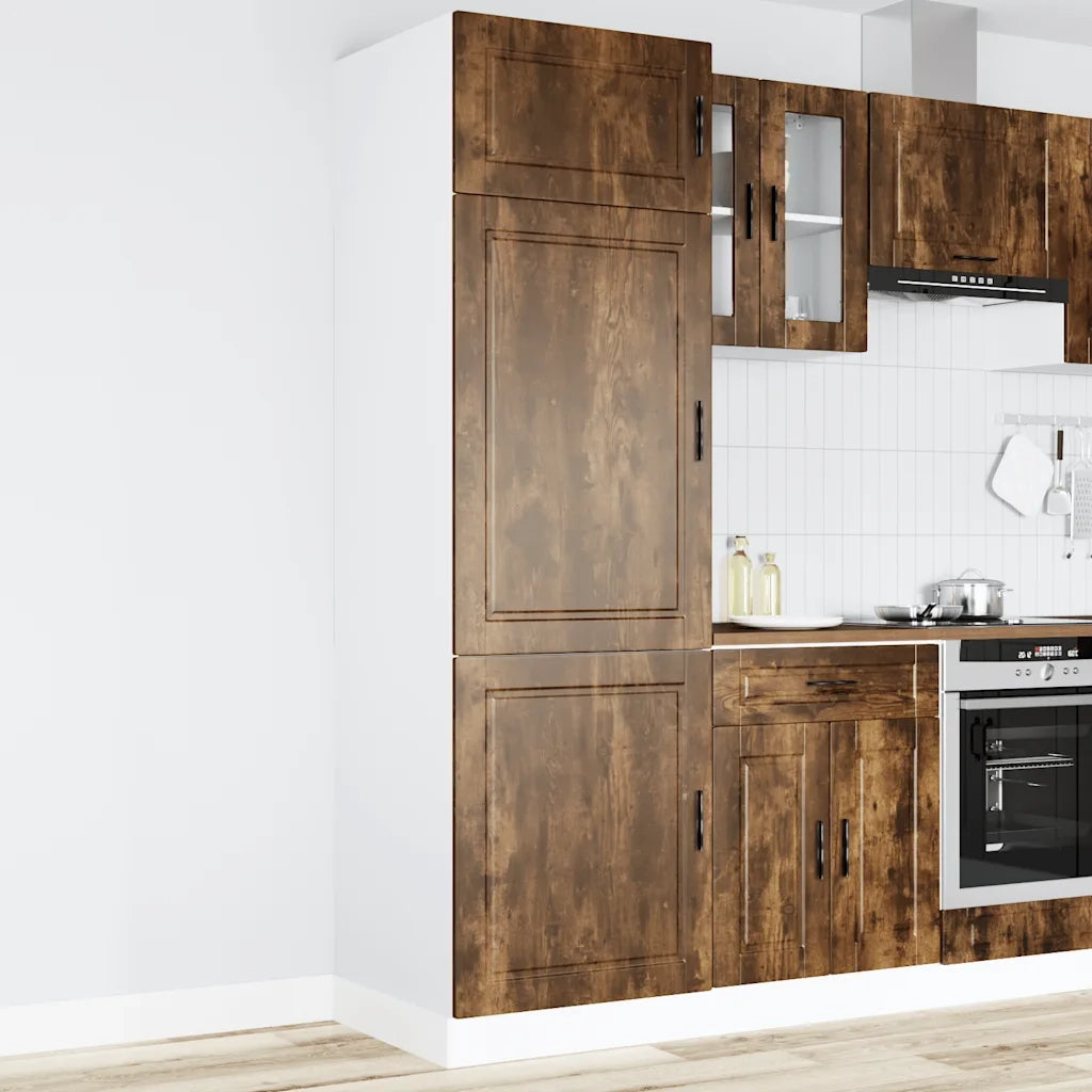 Pensile da cucina | Armadio da Cucina Porto Rovere Fumo in Legno Multistrato