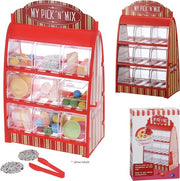 Dispensatore di caramelle retro con tangenti – Cepewa – per gomme da mela e frutta, Jelly Beans – stile anni '50