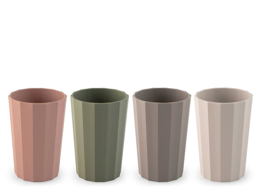 Set quattro bicchieri coliseum in polipropilene cl 40