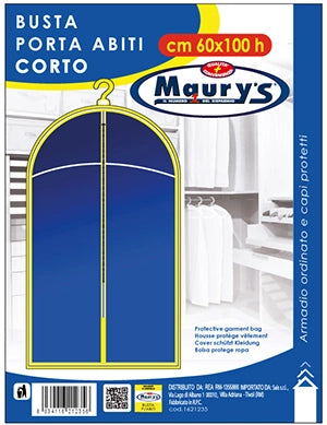 MAURY'S BUSTA PORTA ABITI CORTO 100X60CM