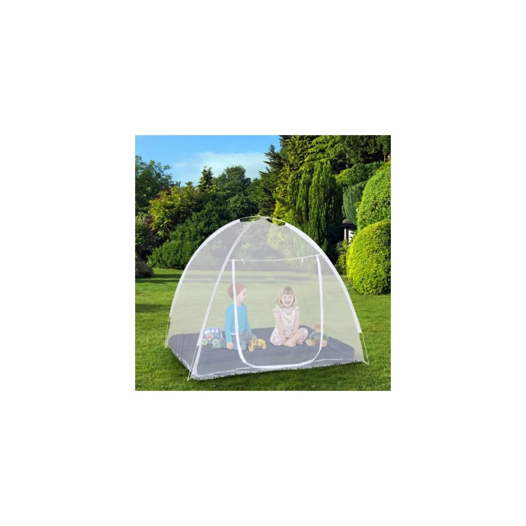 ProBache - Zanzariera a cupola pop-up di grandi dimensioni (195x180 cm), mobile, per letto