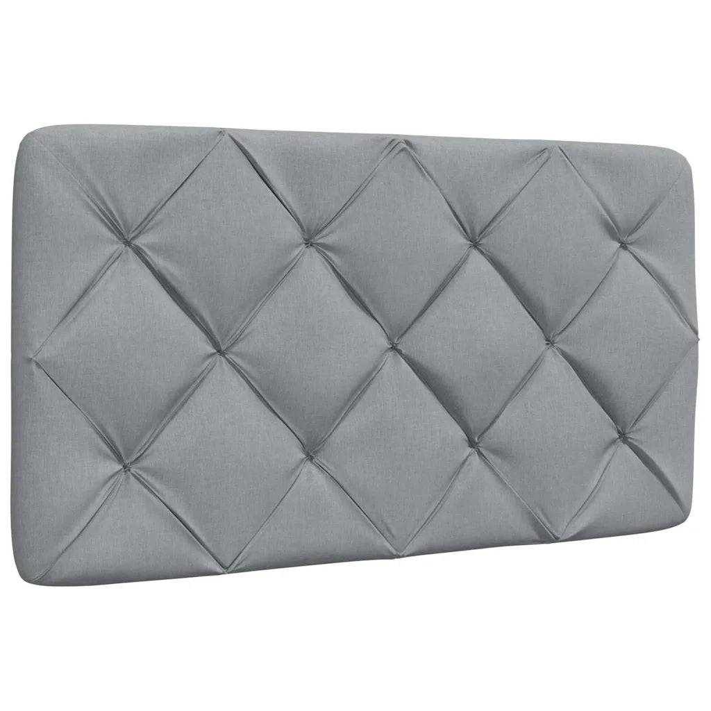 vidaXL Giroletto con LED senza Materasso Grigio Chiaro 100x200 cm