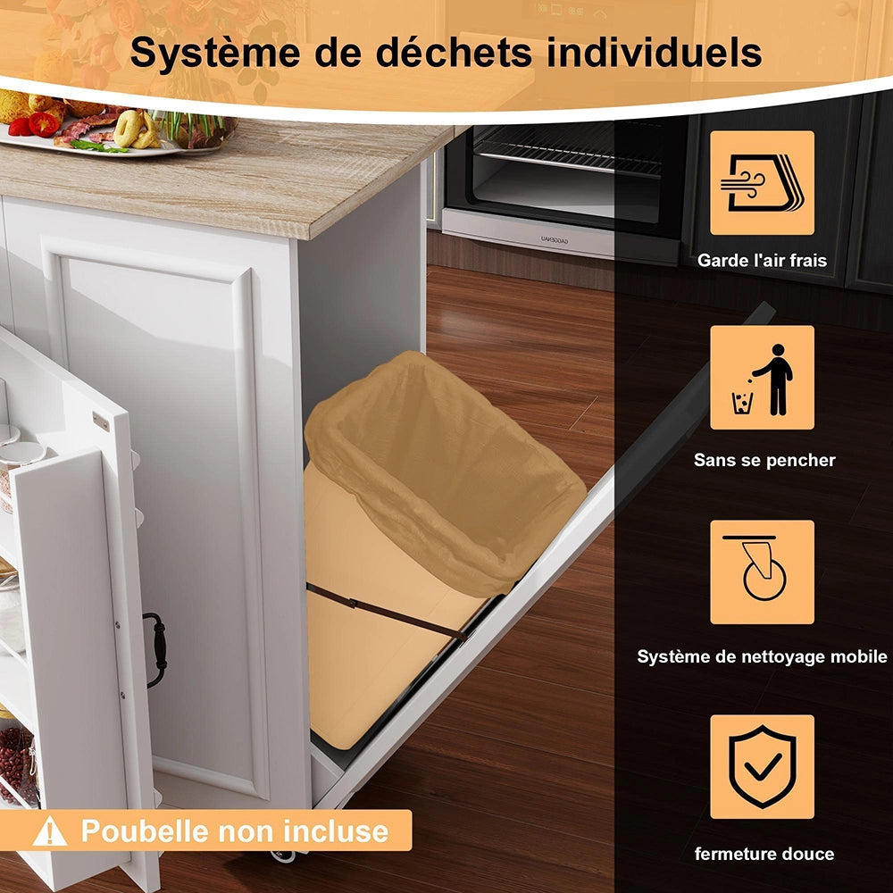 ?lot de cucina con presa - Xylo - Bianco