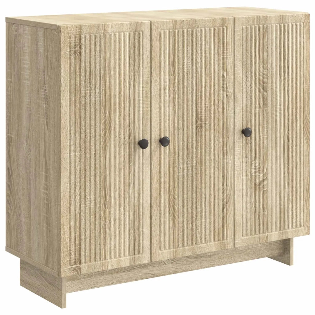 Credenza Rovere Sonoma 89 x 34,5 x 80 cm Legno ingegnerizzato