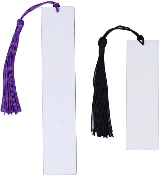 Blade per cartellino doppio, 30 pezzi MDF, per cartellini per lunghezza/cortesia, per sublimazione, con spilli, per artigianato artistico, per cartellino per sublimazione
