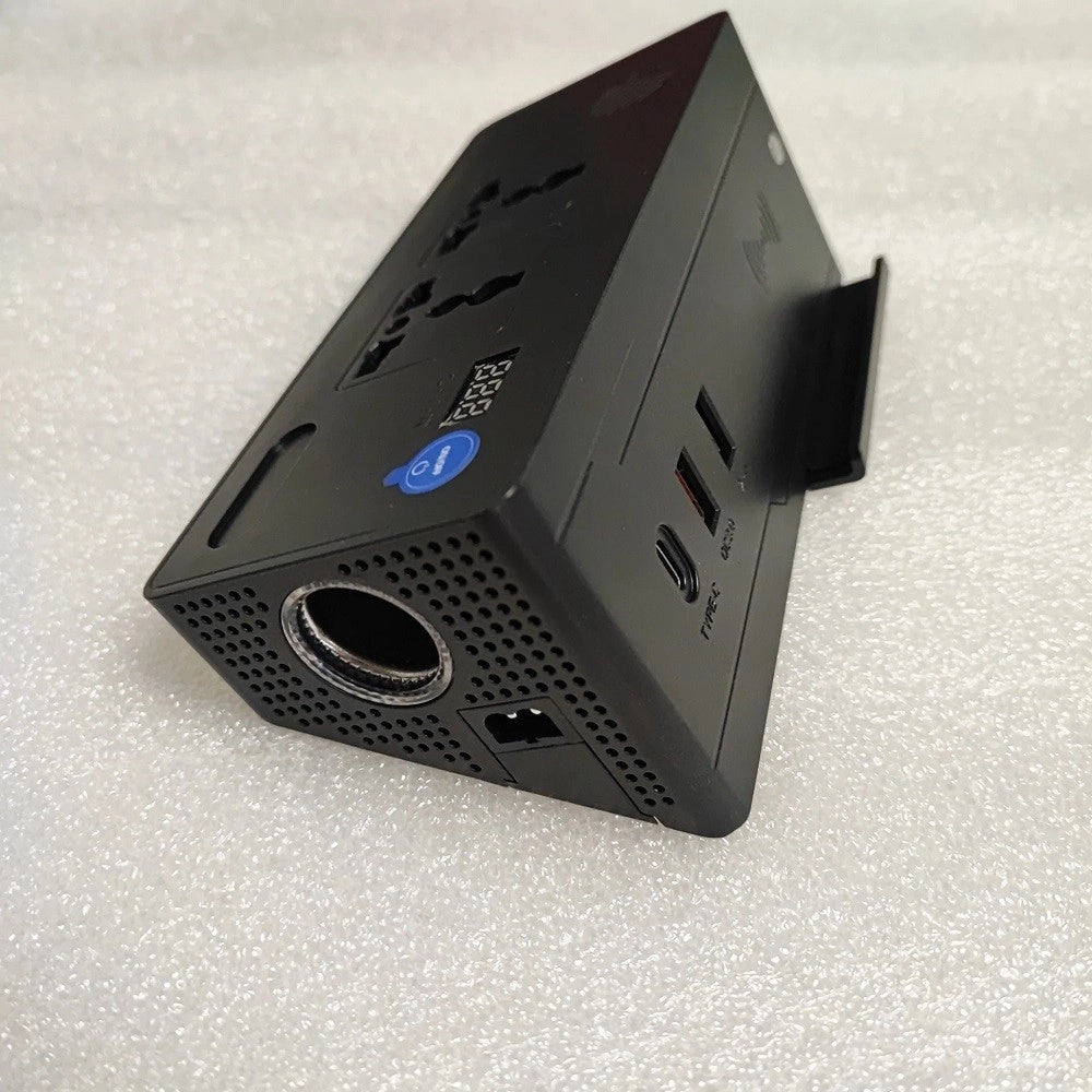 Trade Shop - Inverter Per Auto Smart Power Caricabatterie Wireless Ricarica Cellulare Lk-8118 -
