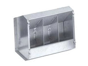 MANGIATOIA CON COPERCHIO PER CONIGLI- - cm.27x13x25,h. - 3 pezzi