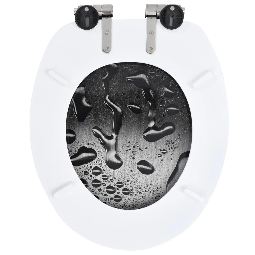 Set di due sedili per WC sedile per WC bagno casa interno MDF coperchio a chiusura ammortizzata bordo antigoccia 02_0002969
