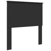 Testiera | Testata con Testiera | Testata Rovere Nero 90 cm Legno multistrato