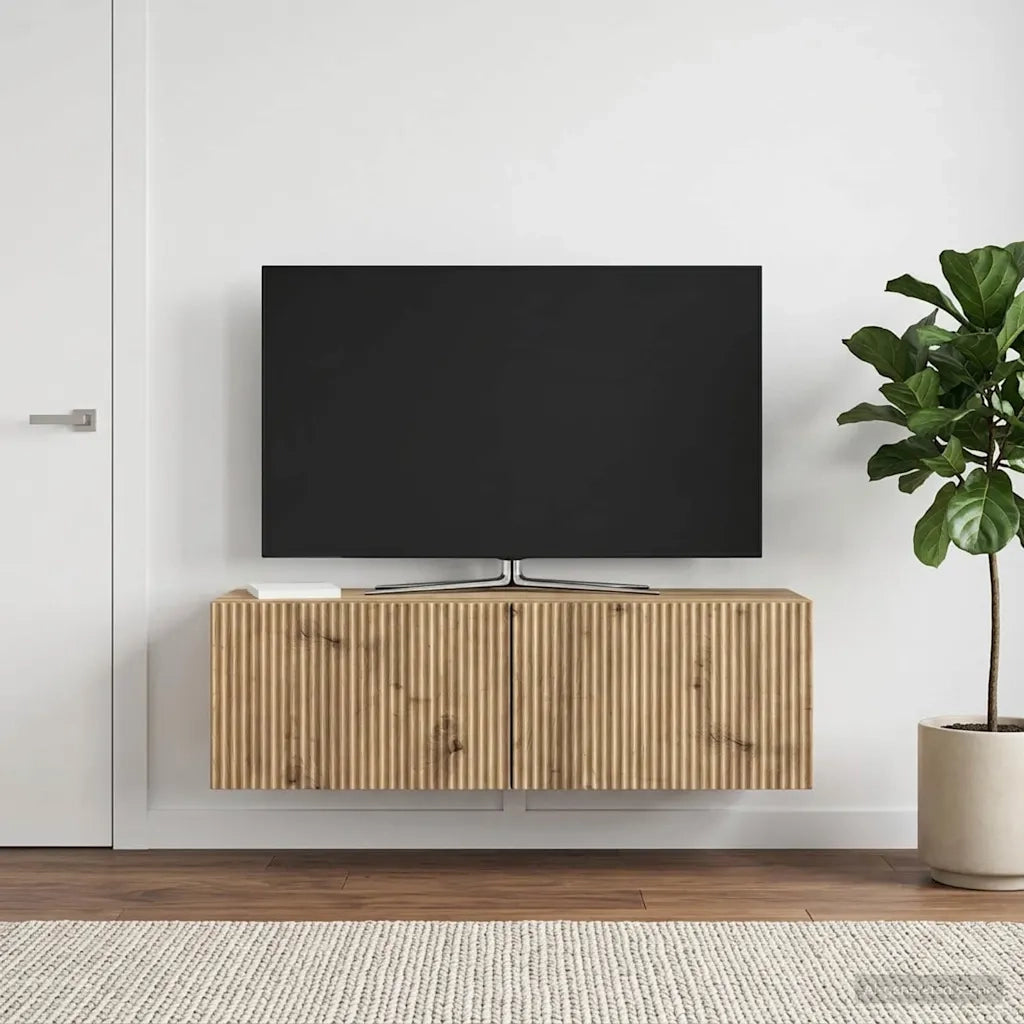 Mobile Porta TV da Muro Rovere Artigianale 98 x 31 x 30 cm 898564