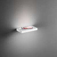 Applique Moderna Floor Alluminio Bianco Acrilico Led 18W 3000K