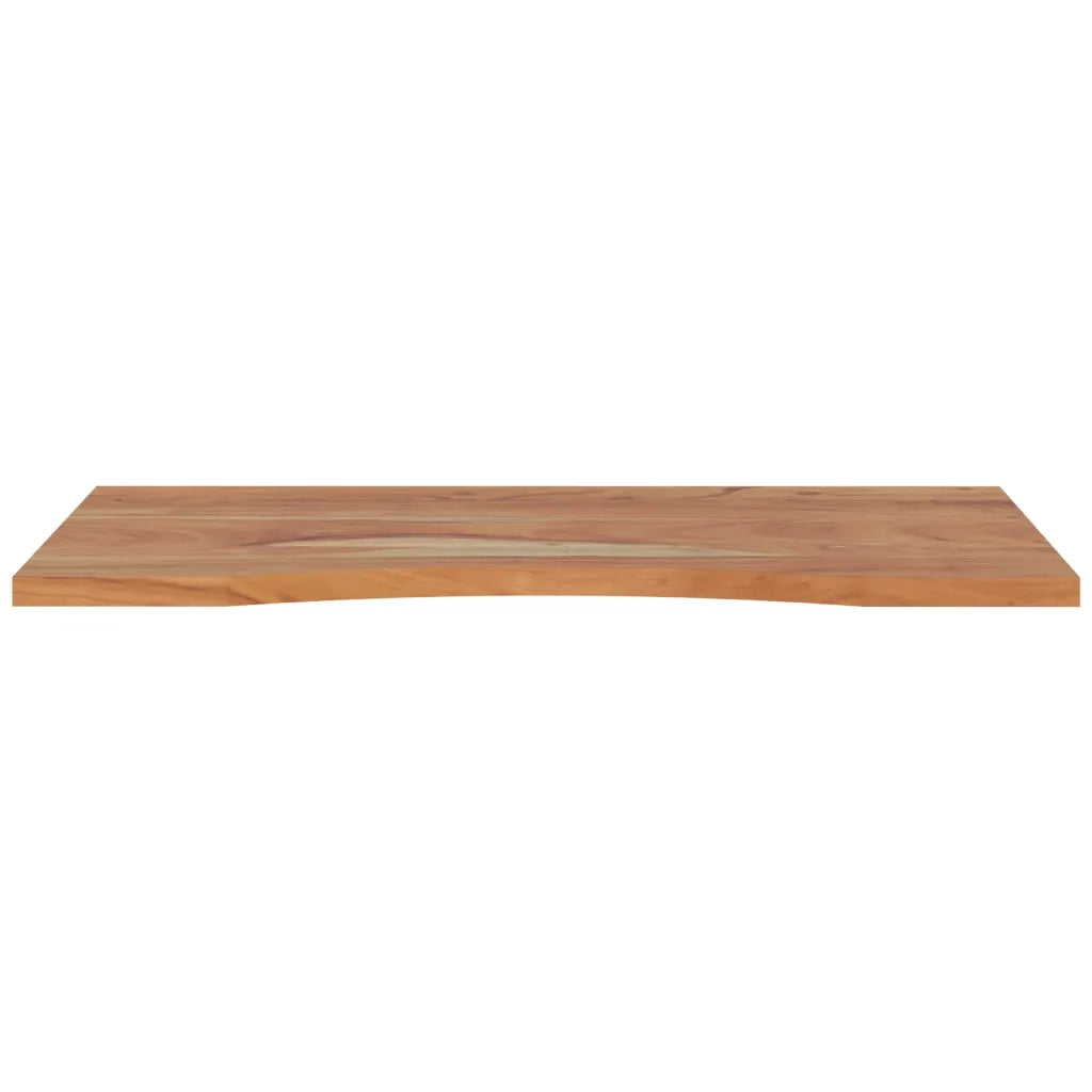 Piano Scrivania 90x50x2,5 cm Rettangolare Legno Massello Acacia