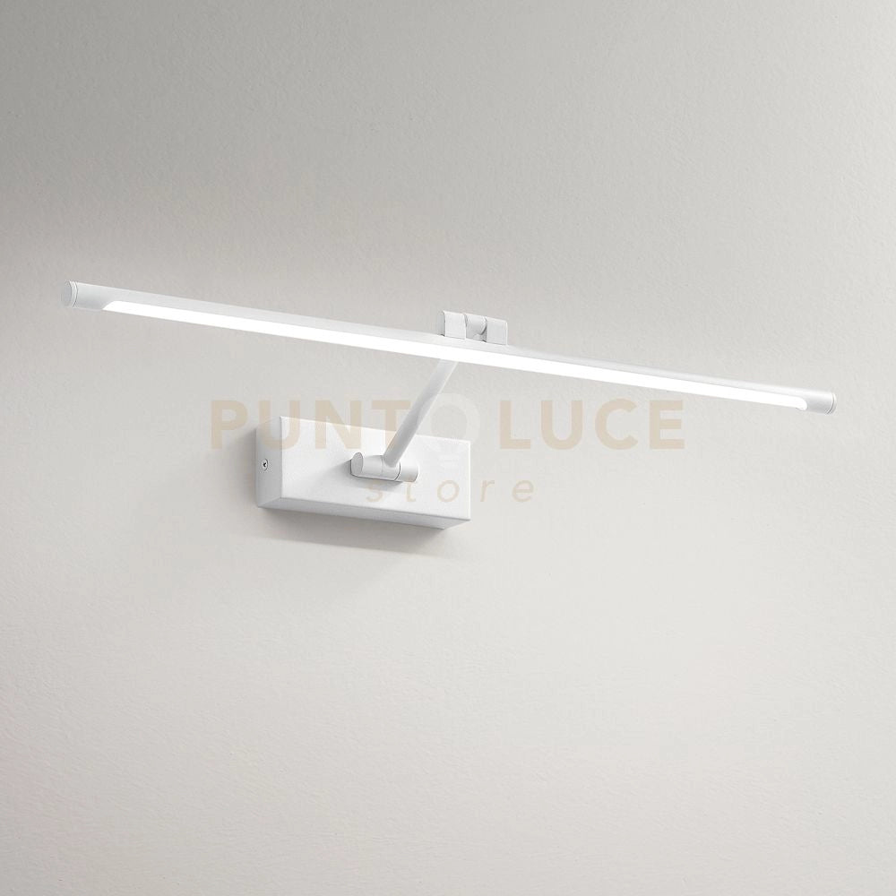 GAP461C- APPLIQUE A PARETE IN METALLO BIANCO A LED 3000K 656LM 12W 71CM