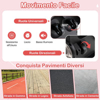 Auto a Spinta per Bambini, Autobus da Passeggio con Pulsante Musicale Comparto di Stoccaggio Blocco Antiribaltamento, Ideale per Bambini 19-36 Mesi