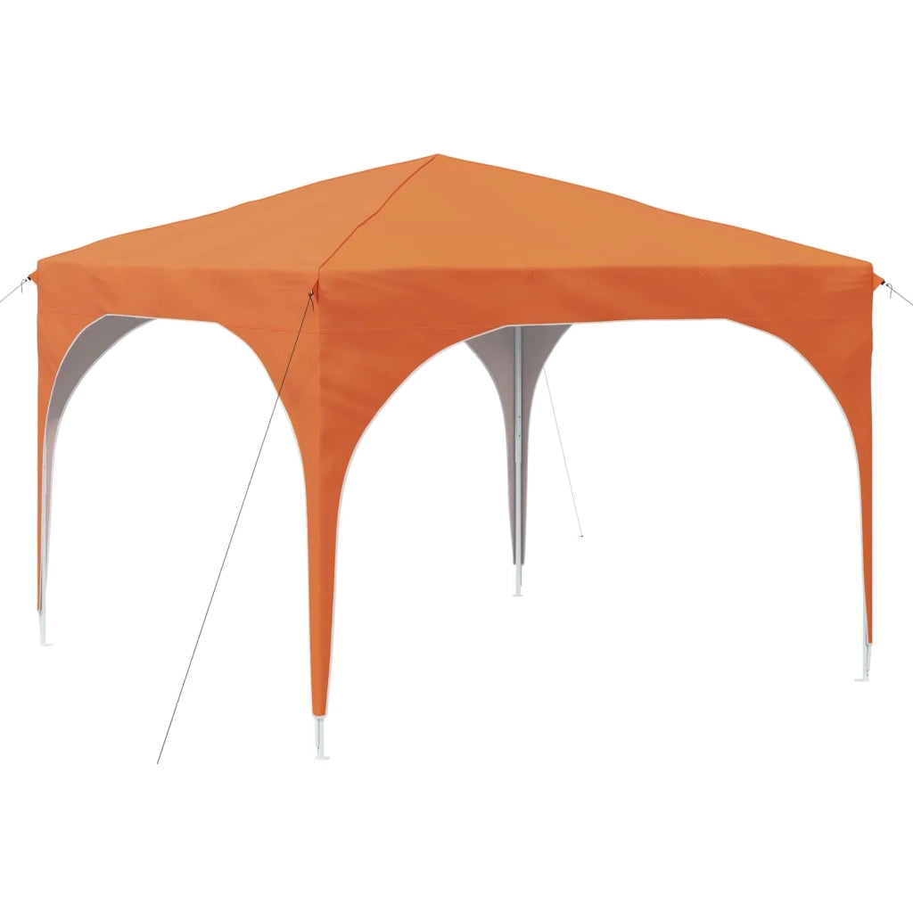 Tenda per feste a pop-up 290 x 290 x 245 cm Arancione 42019855