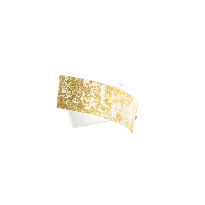 Camilla - Lampada da parete oro 2XE14 max 2X28W IP20 - Applique led da muro design moderno 34x20cm