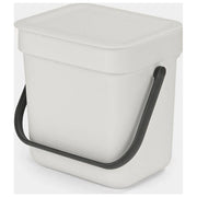 Brabantia Sort & Go 3 L 1 cestello/i Grigio