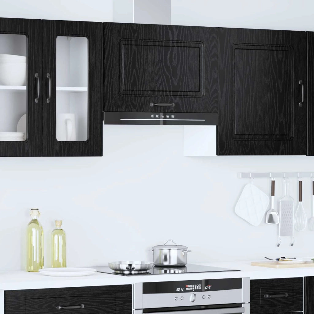 Pannello lavastoviglie Kalmar Rovere Nero 60 x 31 x 40 cm