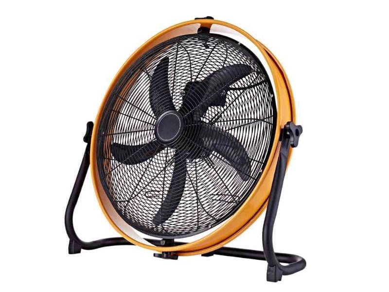 Ventilatore da terra o a parete CFG Yellow Circle 60 nero e giallo