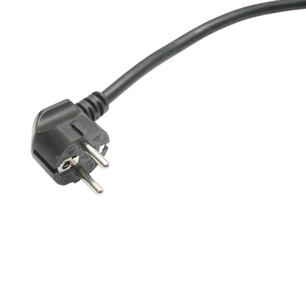 Cavo prolunga elettrico 20m H05VV-F 3x1,5mm nero con presa Schuko 16A/250V