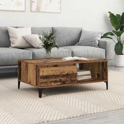 vidaXL Tavolino da salotto Legno vecchio 90 x 60 x 35 cm