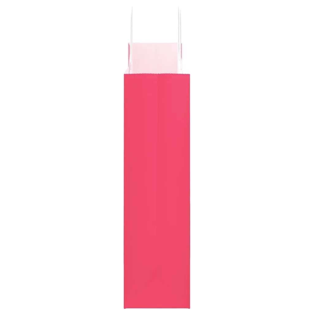 Sacchetti di Carta 250 pz con Manici Rosa 32x12x42 cm CFW2558436