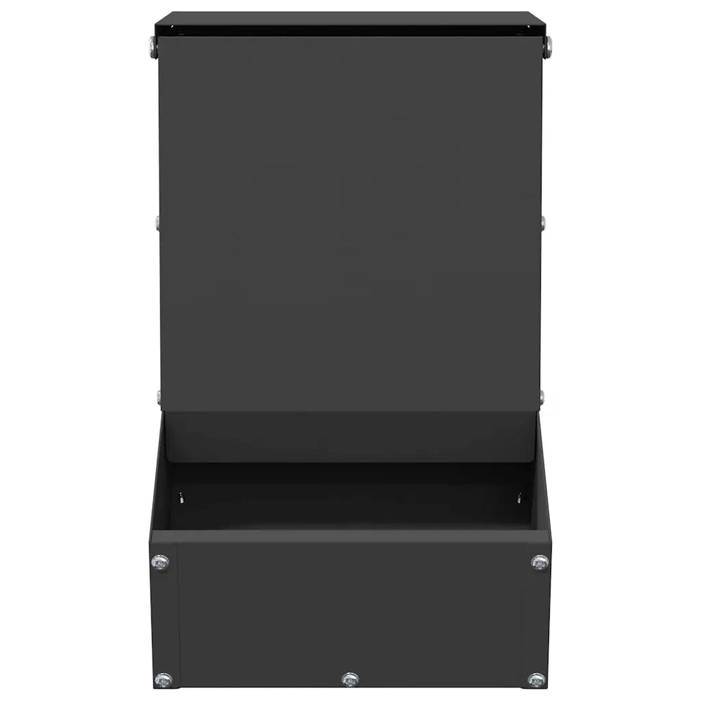 Mangiatore per conigli Nero 17,5 x 26 x 28,5 cm CFW9745307