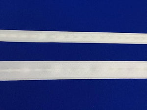 Fettuccia Per Tende A Pacchetto Steccato Nastro Bianco Termoadesiva Vendita al Metro lineare (Termoadesiva mm 30 FET 016-TA)