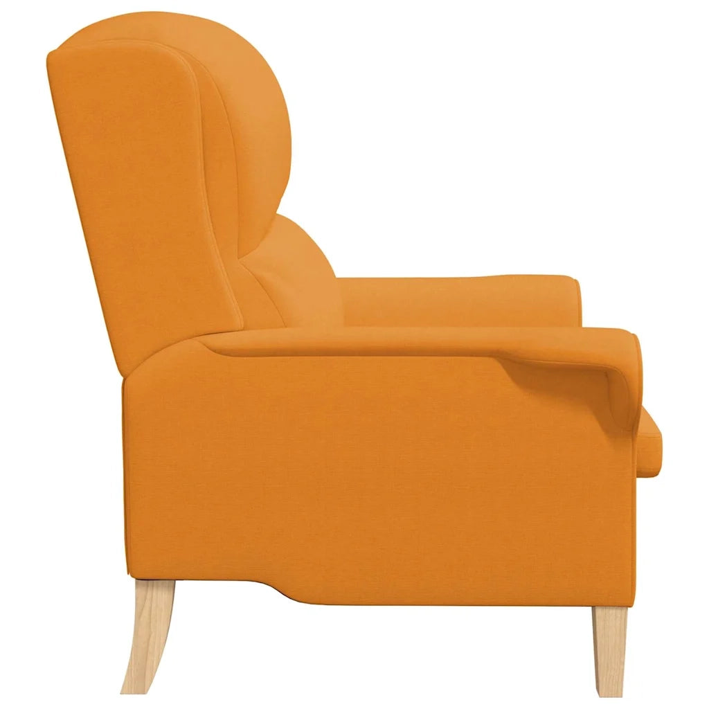Poltrona-Divano Sedia Giallo scuro Tessuto