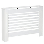 Copritermosifone in Legno MDF Bianco 112x19x81 cm