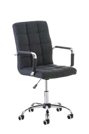 Sedia da ufficio Deli V2 tessuto grigio
