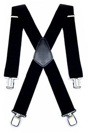 Cinturini per pantaloni uomini 50 mm larghi - Flessibili - X in acciaio - Chiusure robuste in metallo - Adatti per pantaloni - Materiale duraturo - Cinturino per pantaloni