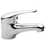 Trade Shop - Rubinetto Miscelatore Cromato Casa Bagno Lavabo Completo Di Kit Montaggio Jh8091 -