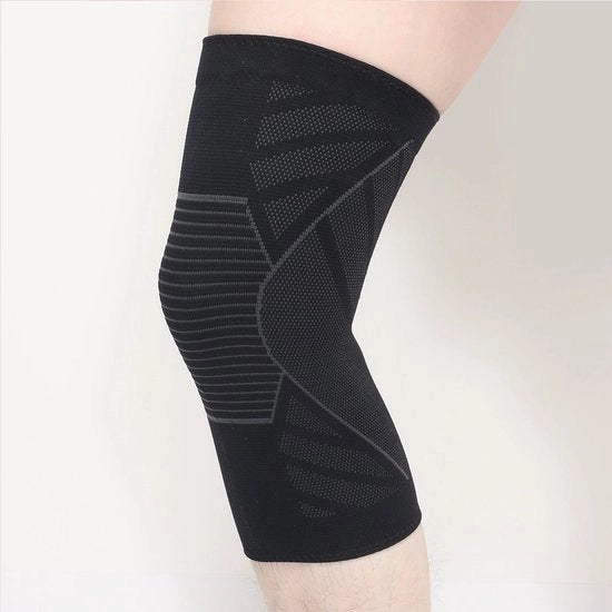 Sportivi protezioni ginocchia, nylon silicona, antiscivolo, raffreddamento, caldo, adatti per biciclette, aerobica, fitness, sostegno mignotta ginocchia, protezioni ginocchia elastiche, calzettoni caldi per le gambe.